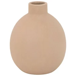 Vase céramique Rily rose clair H18cm - Atmosphera