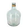 Vase Dame Jeanne - verre - transparent - H43 cm - Atmosphera
