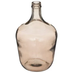 Vase Dame jeanne - verre recyclé - H30 cm - Atmosphera