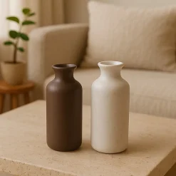 Vase en céramique 20cm - Rubis