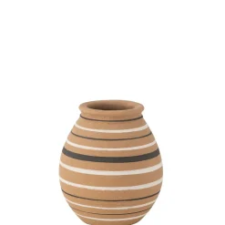 Vase en céramique multicouleur 20x20x23.5 cm