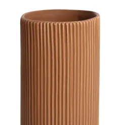 Vase en céramique terracotta H.20,2 x Ø8,2 cm, JBY Creation
