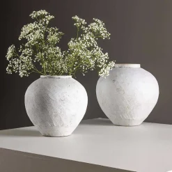 Vase en grès Globe 14x25x23 cm - Type: Vase & soliflore