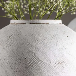Vase en grès Globe 14x25x23 cm - Type: Vase & soliflore