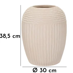 Vase en magnésie Mist 30x38.5 cm