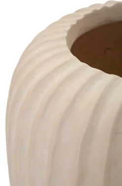 Vase en magnésie Mist 26.5x26 cm