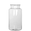 Vase en verre cadre noir Mathew ø19 x h.35 cm