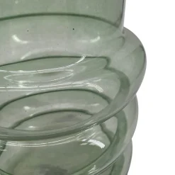 Vase en verre Lilea Ornami l.15 x H.30 cm vert