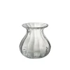 Vase en verre transparent 18x18x20 cm