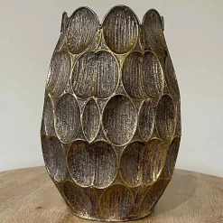 Vase la danse des pétales 19x37cm