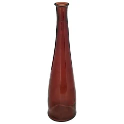 Vase long Uly en verre recyclé H80cm - Atmosphera