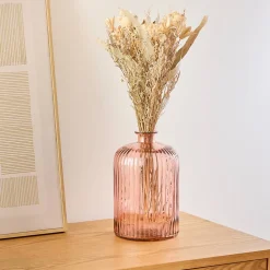 Vase Luz rose H23cm - Atmosphera