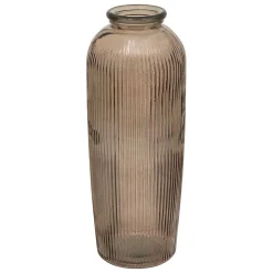 Vase Luz verre recyclé marron H72cm - Atmosphera