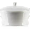 Vase Porcelaine Basic Vase 1.7L 31,4x22,5xH15,5/9,5 cm Blanc 1 pièce