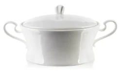 Vase Porcelaine Basic Vase 1.7L 31,4x22,5xH15,5/9,5 cm Blanc 1 pièce