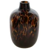 Vase Roen ambre H25,5cm - Atmosphera