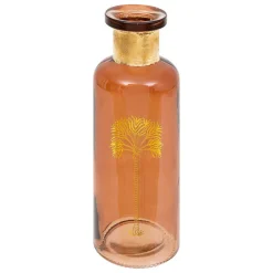 Vase Tropical boudoir H22cm ambre - Atmosphera