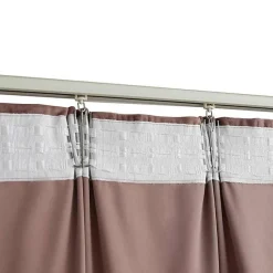 vidaXL Rideau occultant et crochet 2pcs Velours Rose antique 140x225cm