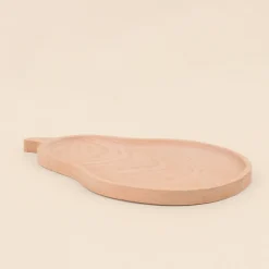 Vide poche forme poire en bois 28cm
