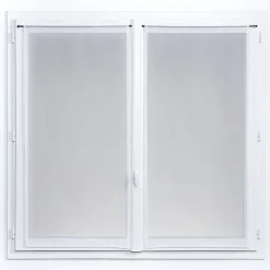 Vitrage tamisant Gorham coloris blanc H.190 x l.70cm