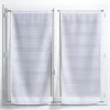 Vitrage tamisant Gorham coloris blanc l.70 x H.190 cm