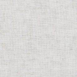 Vitrage tamisant uni poly-lin passe-tringle Gabin blanc H.160 x l.60cm Rocle