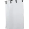 Vitrages Passants à la paire "Veronica" - 68x160cm - Blanc