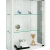 Vitrine murale Udina H. 80 x L. 60 x P. 25 cm Blanc