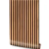 Vlieseline Papier Peint LAMELLES Imitation Bois Pour Salon 53cm x 300cm