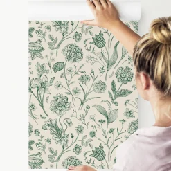 Vlieseline Papier Peint Photo Pour Salle à Manger PLANTES DE CHAMP Fleurs