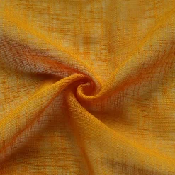 Voilage - Effet lin fluide (140x240 cm - Jaune Ocre)