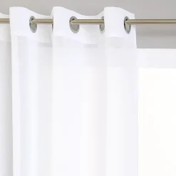 Voilage - blanc - 140x240 cm - Atmosphera