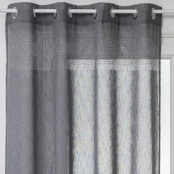 Voilage - gris - 140x240 cm - Atmosphera