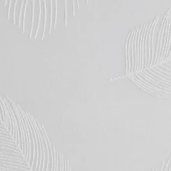 Voilage à œillets imprimé gomme blanc L.120 x l.60cm Dylrev