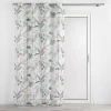 Voilage a oeillets 140 x 240 cm voile sablé imprimé Panis