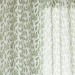 Voilage "Cosy" - étamine - vert - 140x240 cm - Atmosphera