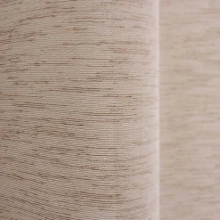 Voilage effet lin grande largeur 300x240cm - 300x240cm - Naturel