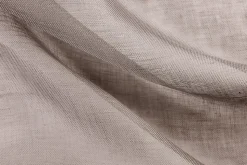 Voilage en lin Linder L.145 x H.260 cm marron brun