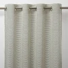 Voilage GoodHome Fola gris l.140 x H.260 cm