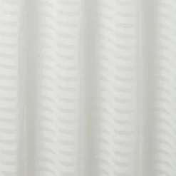 Voilage GoodHome Tolok blanc l.140 x H.260 cm