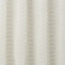 Voilage GoodHome Tolok ivoire l.140 x H.260 cm
