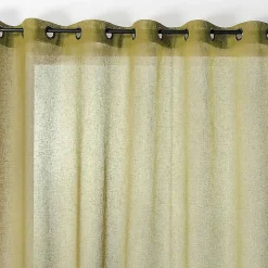Voilage Kaolin Grande Largeur - 300x250cm - Vert kaki