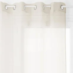 Voilage Moly - beige - 135x240 cm - Atmosphera