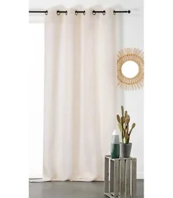 Voilage Pur Lin - 145x260cm - Ecru