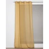 Voilage Romane jaune L.240 x l.140 cm