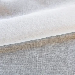Voilage tamisant à galon fronceur (160x240 cm - Blanc)