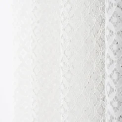 Voilage tamisant à œillet Leslie Rocle l.140 x l.240 cm blanc ivoire