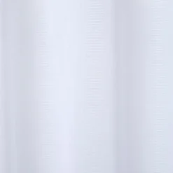 Voilage tamisant à œillets effet lin rayé Huka blanc L.260 x l.140cm GoodHome