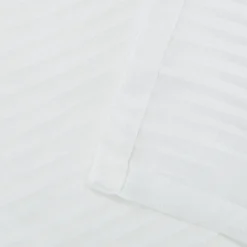 Voilage tamisant à œillets effet jacquard Vapi blanc L.260 x l.140cm GoodHome