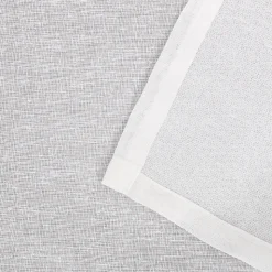 Voilage tamisant à œillets effet lin Tongi blanc L.260 x l.140cm GoodHome